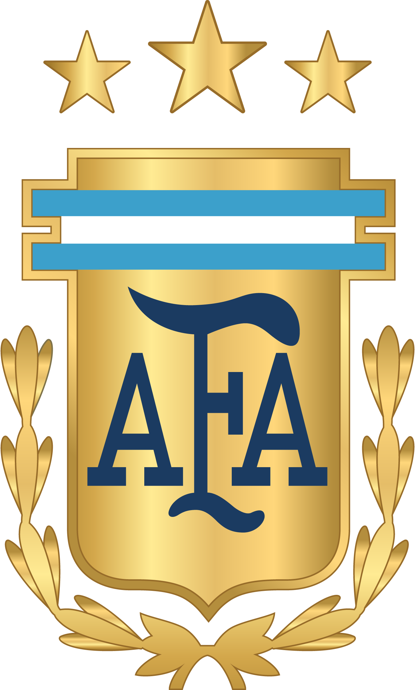 AFA-Argentina-3-Star-Logo-Vector