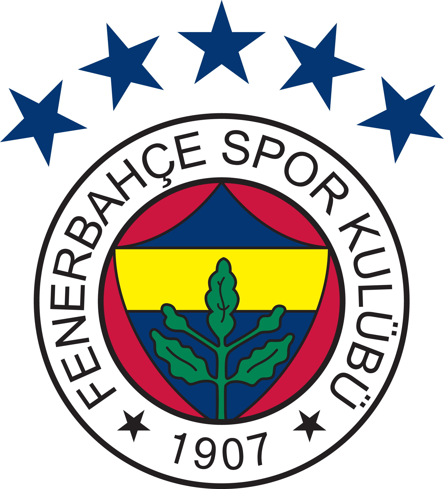 FENERBAHÇE-SPOR-KULÜBÜ-5-YILDIZLI-ARMA-Logo-Vector