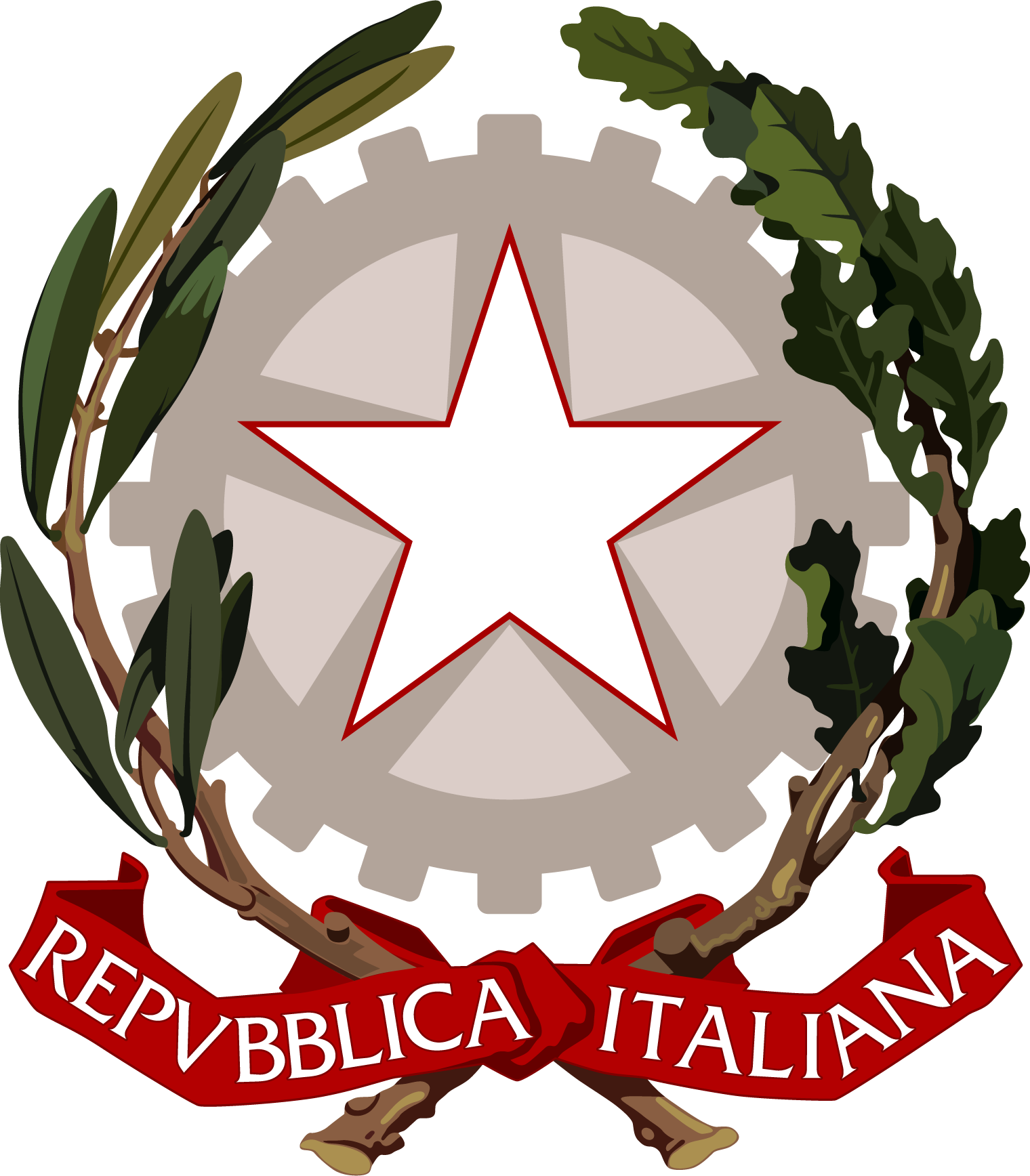 Stemma-Repubblica-Italiana-Logo-Vector