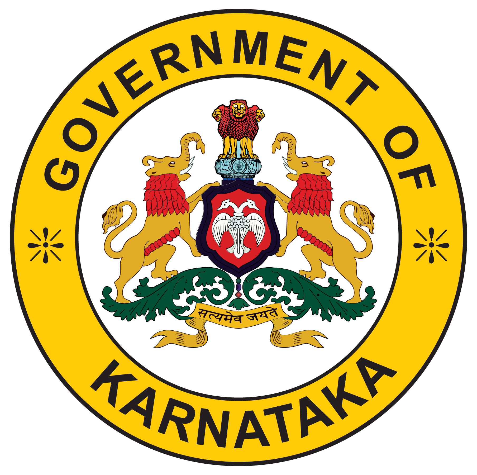 The-Karnataka-Government-(Kannada)-Logo-Vector